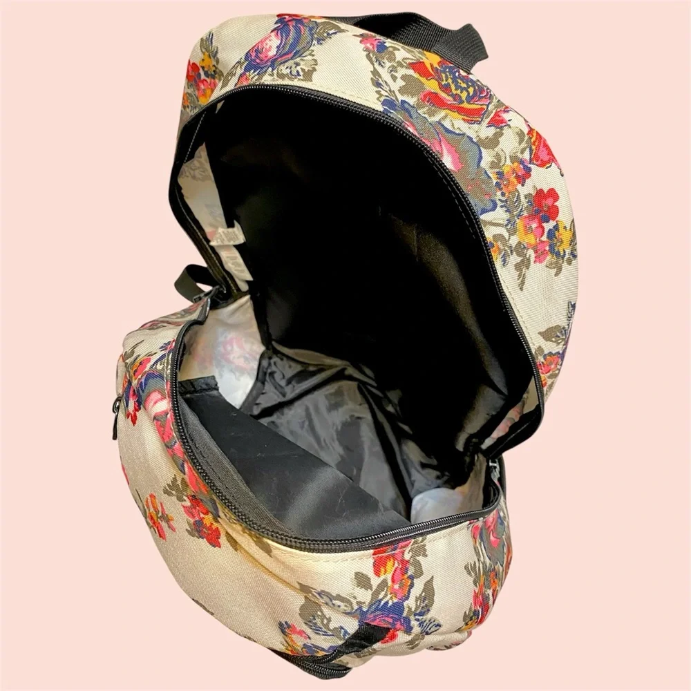NWOT Roxy Floral Backpack - Picture 4 of 7